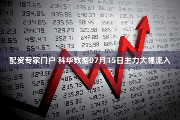 配资专家门户 科华数据07月15日主力大幅流入