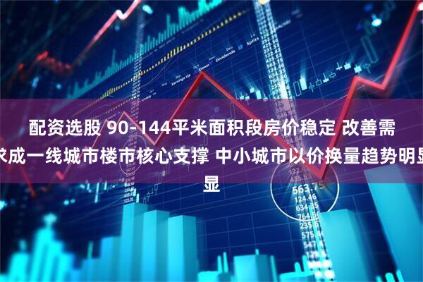 配资选股 90-144平米面积段房价稳定 改善需求成一线城市楼市核心支撑 中小城市以价换量趋势明显