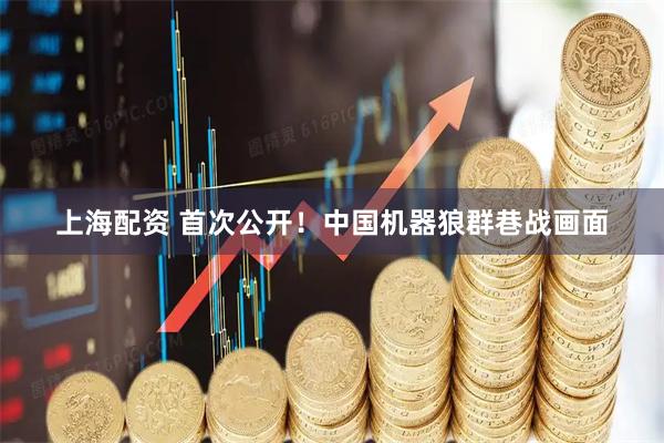 上海配资 首次公开！中国机器狼群巷战画面